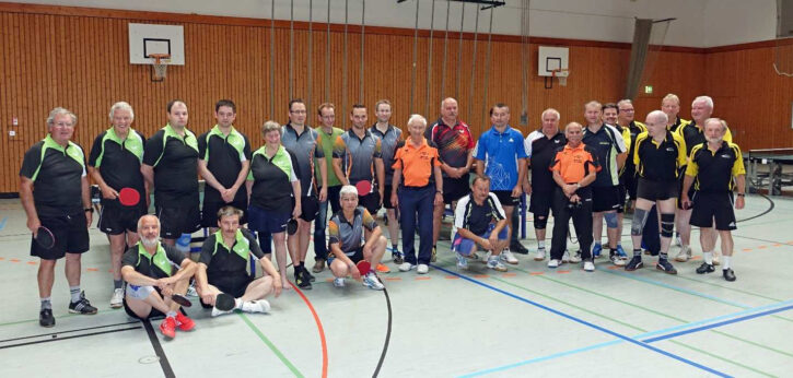 Gruppenbild SVO Jahressportfest 2016 Tischtennis