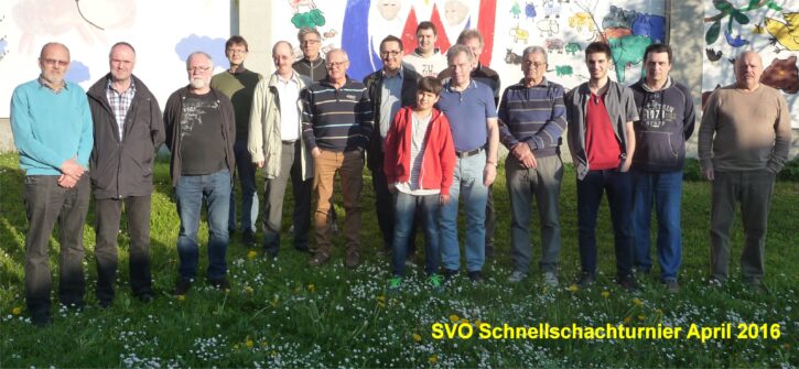 SVO Schnellschachturnier April 2015