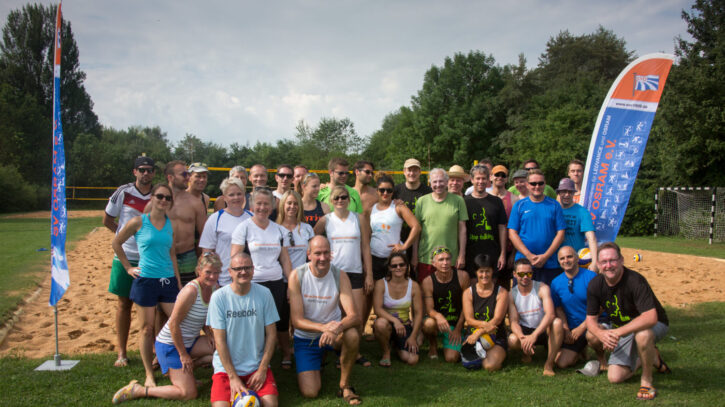 Gruppenbild SVO Beach-Vollyball Sportfest 2017