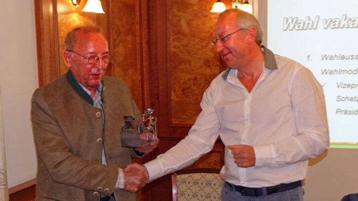Ehrenpräsident der SV OSRAM e.V. Günter Kersting
