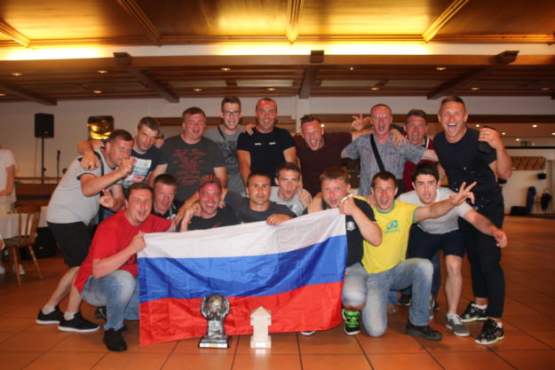 Siegermannschaft aus Smolensk (RUS) bei SV OSRAM SoccerCup 2018