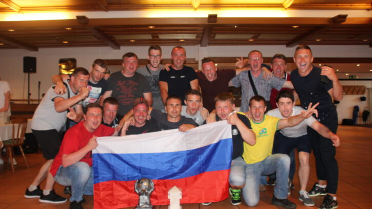 Siegermannschaft aus Smolensk (RUS) bei SV OSRAM SoccerCup 2018