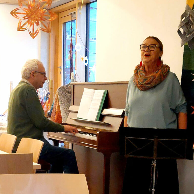 Sieglinde Hahn und Michael Steyer