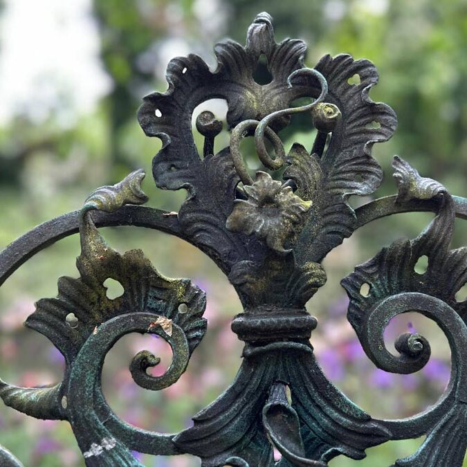 Detail an der Grabstätte