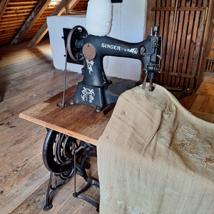 Säcke reparieren
